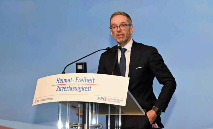 FP-Bundesparteiobmann Herbert Kickl (Foto: Alois Endl)