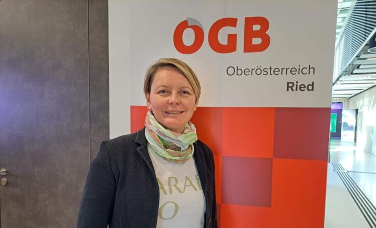 Martina Reischenböck, ÖGB-Regionalvorsitzende (Foto: ÖGB Ried)