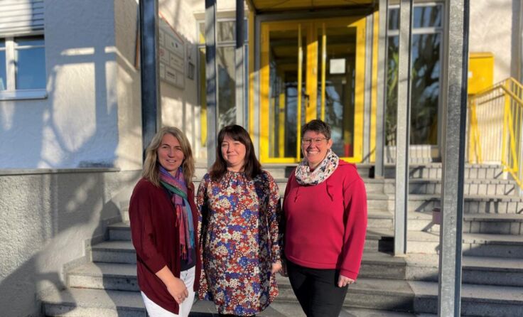 V. l.: Kornelia Zauner, Sandra Brückl und Helene Geßwagner (Foto: Franziskushaus)