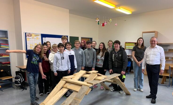 Die Schüler beim Workshop (Foto: privat)