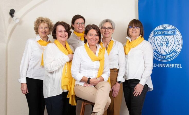 Das Vorstandsteam des Club Soroptimist Ried-Innviertel (Foto: Berghammer)