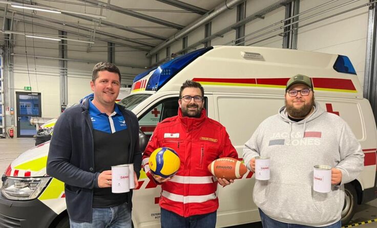 V. l.: Roman Lutz, Christian Dobler-Strehle und Raffael Gruber (Foto: RK Ried)