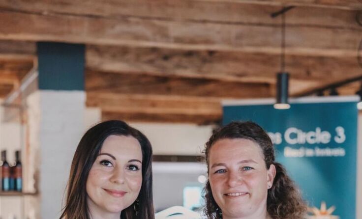 V. l.: Anna Schönberger und Kathrin Steindl (Foto: LC3)