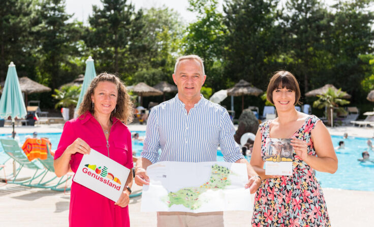 V. l.: Natalie Schwendtner, Gerald Hartl und Birgit Stockinger (Foto: Daniel Seidl)