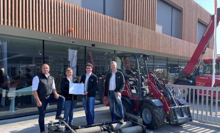 Christian Burgstaller (Mauch), Johannes Maier, Lorenz Mayrhofer und Albin Hartl (Foto: Mauch)