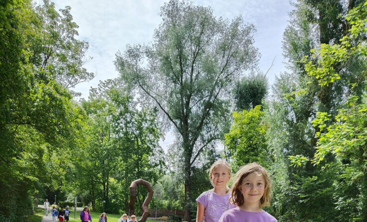 Viel Bewegung im Freien stand auf dem Freizeitprogramm. (Foto: Tagesmütter Innviertel)