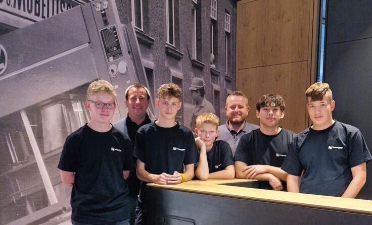 Fünf Lehrlinge haben heuer ihre Ausbildung bei Langzauner gestartet. (Foto: Langzauner)