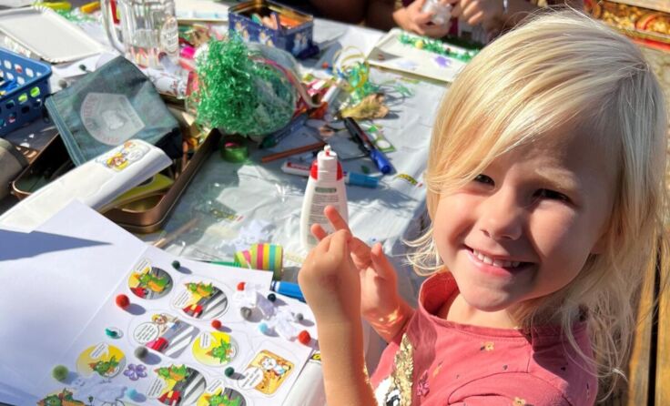 Die Kleinen hatten auch ihren Spaß beim Familientag. (Foto: privat)
