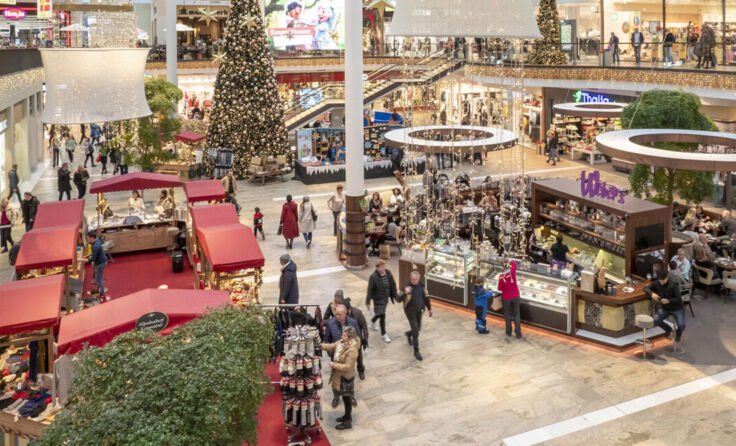 Stimmungsvolles Weihnachtsshopping in der Weberzeile (Foto: Kaufmann)