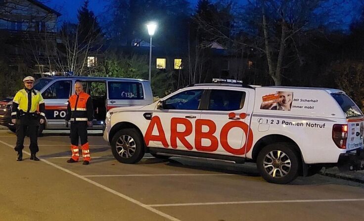 Aktion Licht und Sicht von Polizei Ried und ARBÖ (Foto: ARBÖ)