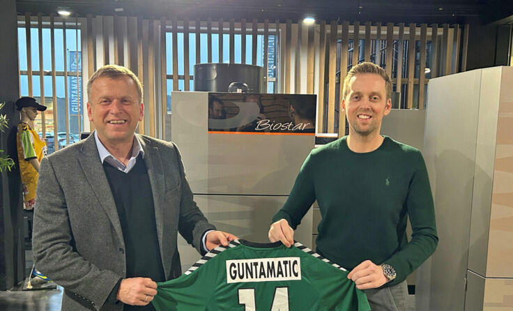 V. l.: Guntamatic-Geschäftsführer Günther Huemer und SVR-Präsident Thomas Gahleitner (Foto: SVR)