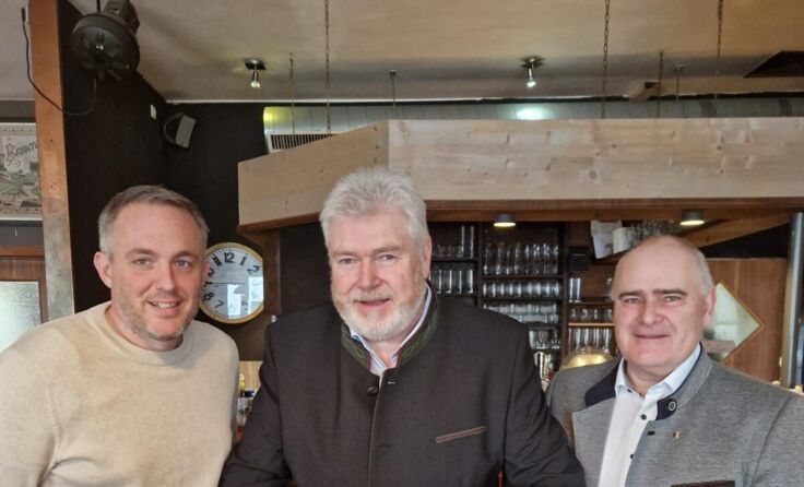 V. l.: Georg Gadermayr, Franz Auer und Thomas Dim (Foto: FPÖ)