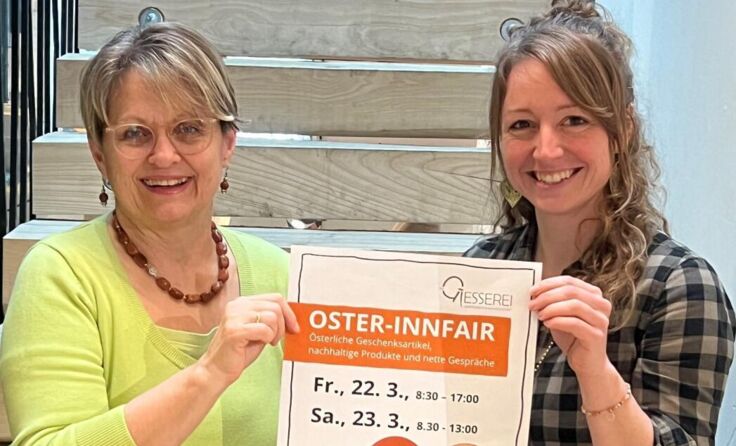 Gaby Grausgruber und Stefanie vom Restaurantteam (Foto: Giesserei)