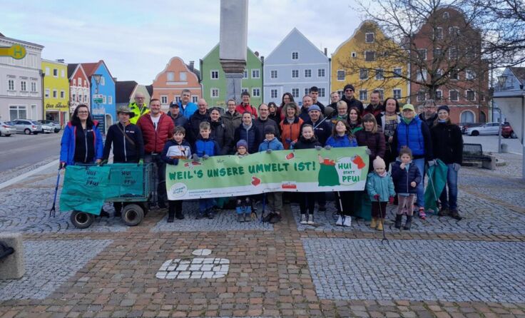 Die Gemeindebürger waren wieder sehr fleissig. (Foto: Marktgemeinde Obernberg)