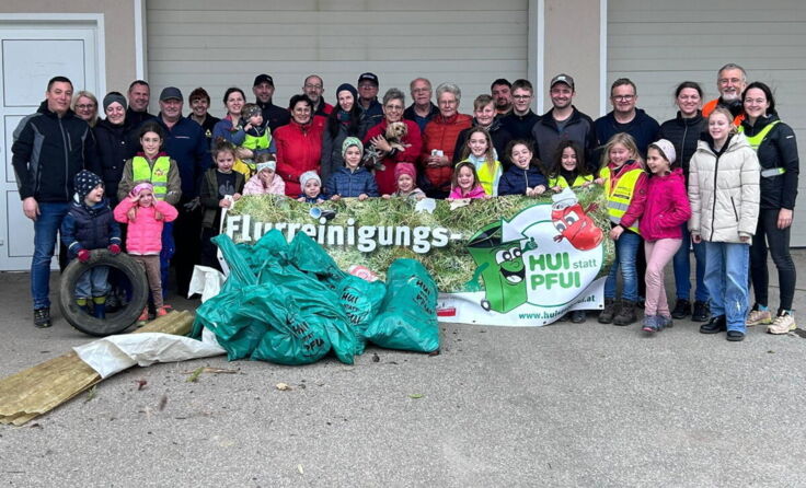 40 Bürger haben sich an der Flurreinigung beteiligt. (Foto: Planitzer)
