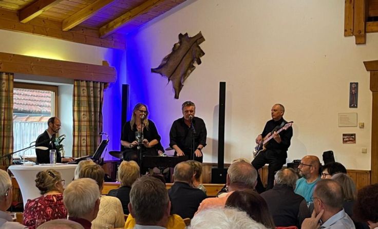 Thomas Baum und die Band Anakawa sorgten für beste Unterhaltung. (Foto: privat)