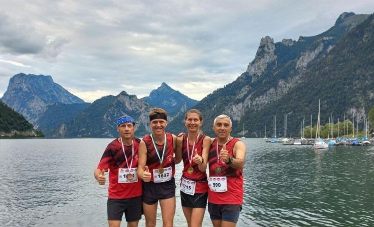 V. l.: Max Schachl, Gerald Stockinger, Rafaela Hubauer und Stefan Schober (Foto: LAG Ried)