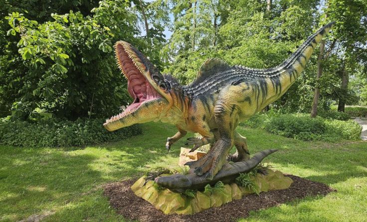 Der Giganotosaurus und der Indominus Rex sind technisch auf dem neuesten Stand. (Foto: Dinoland)