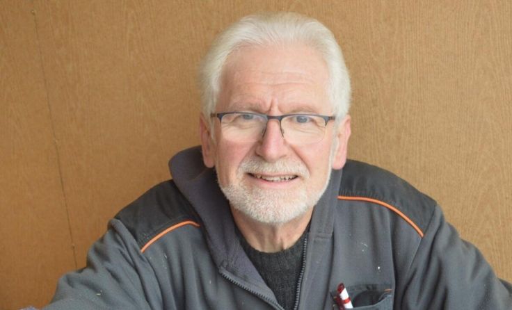 Karl Pumberger-Kasper liest Heiteres seinen Werken. (Foto: Pumberger-Kasper)