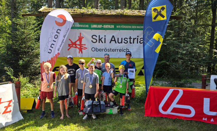 Das Team Innviertel mit Trainer Hans Gattermann (Foto: Gattermann)
