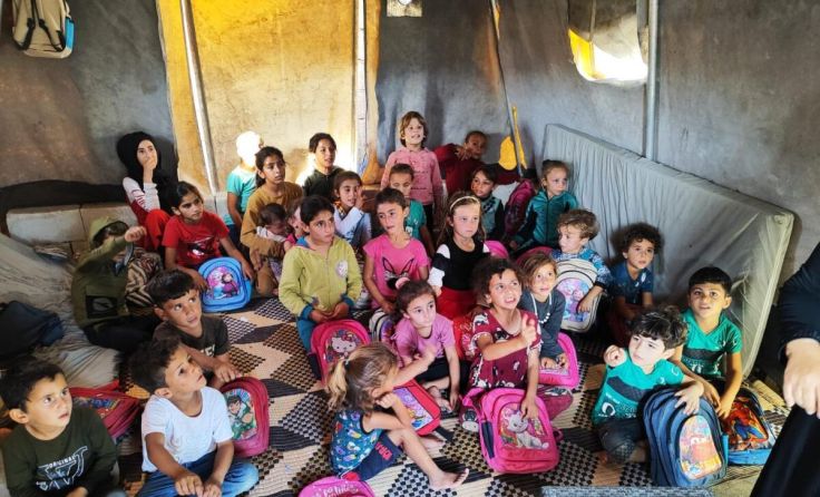 Nur wenige Kinder aus Idlib können in die Schule gehen. (Foto: privat)