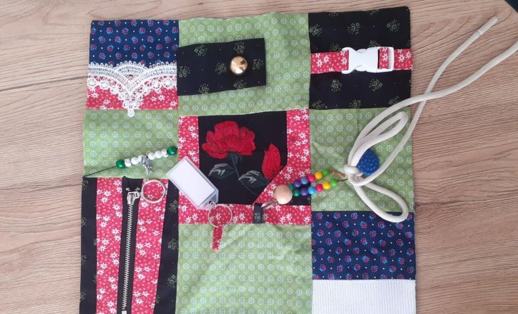 Jede Therapiedecke ist ein Unikat. (Foto: privat)