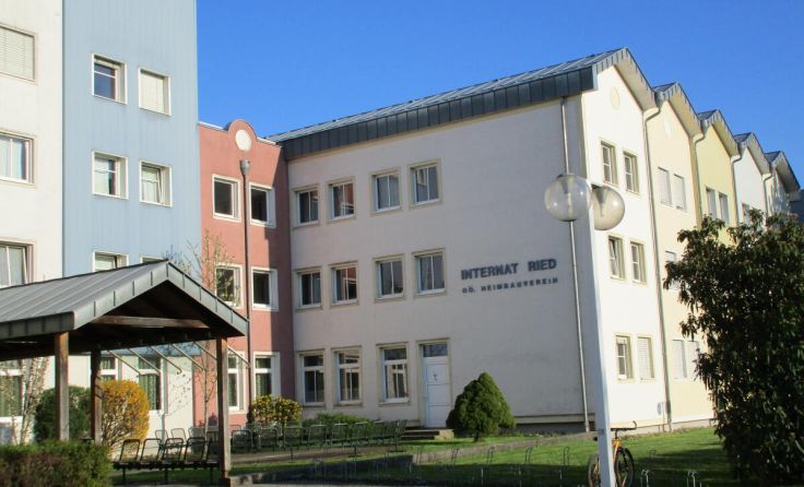 Das Internat nahe dem Schulzentrum in Ried (Foto: privat)