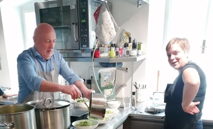 Das Küchenteam kocht wieder auf. (Foto: Giesserei)