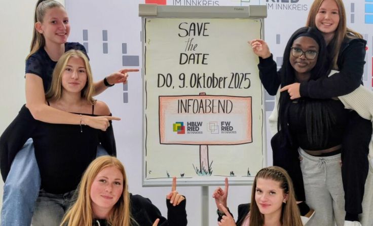 An der HBLW Ried wird jene Ausbildung geboten, die heute und morgen gefragt ist. (Foto: HBLW Ried)