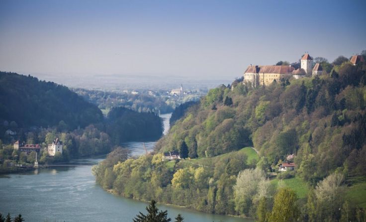 Blick auf die Vornbacher Enge (Foto: Bernhard Huber)