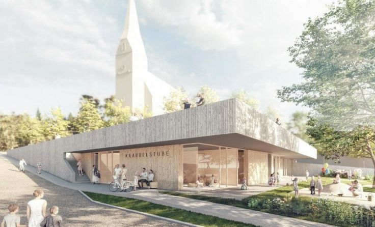 Laut Projektplan wird die künftige Krabbelstube so aussehen. (Foto: Architekturbüro CREDO ZT GmbH)