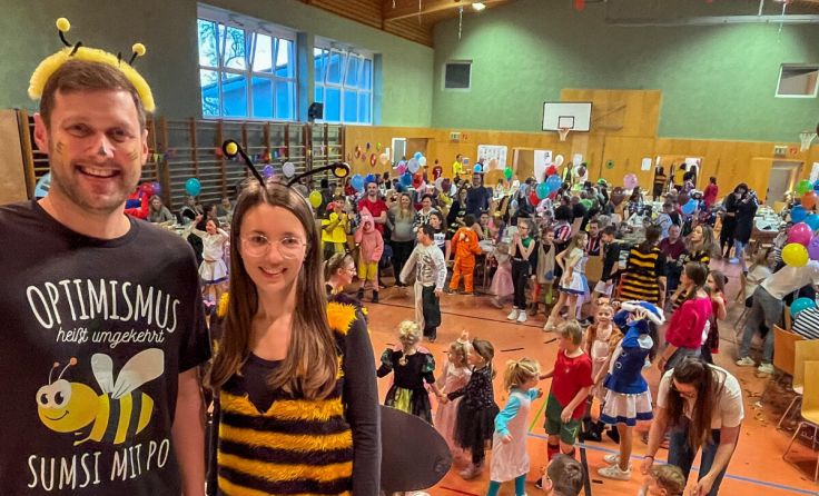 Das Team hat wieder lustige Spiele vorbereitet. (Foto: ÖAAB Riedau)