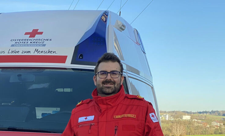 Christian Dobler Strehle, Bezirksgeschäftsstellenleiter des Roten Kreuzes Ried (Foto: RK Ried)