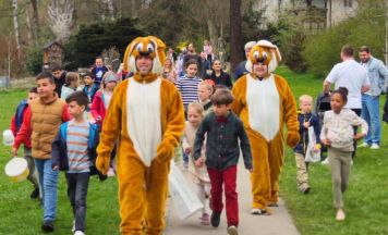 Kinderfreunde Ried laden zu Ostereier-Suche in den Stadtpark