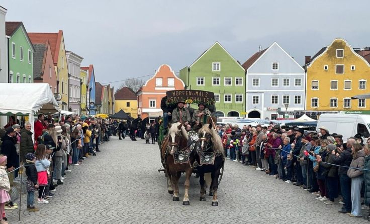 Auch Kutschenwägen durften nicht fehlen (Foto: Gemeinde)