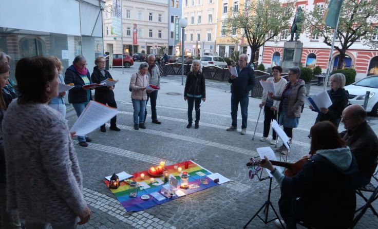 Jeder ist eingeladen, ein Kerze anzuzünden. (Foto: privat)