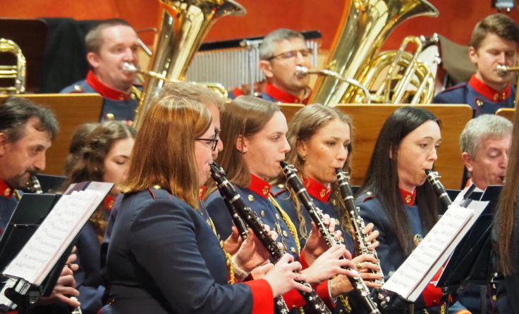 Die Musiker sind auf die beiden Konzertabende bestens vorbereitet. (Foto: MV Lohnsburg)