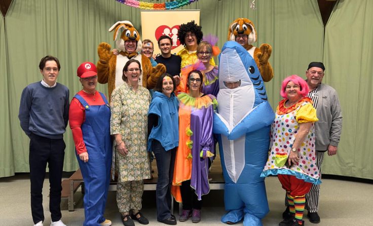 Die Faschingsfeier ist jedes Jahr ein Highlight. (Foto: Kinderfreunde Ried)