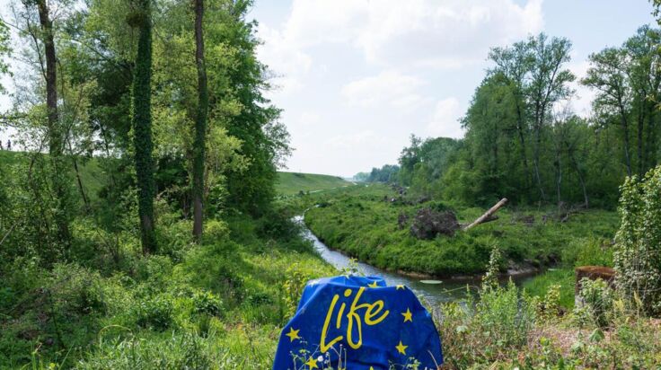 Spatenstich für längste Fischwanderhilfe am Innkraftwerk Egglfing-Obernberg