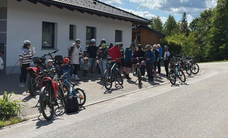 Radfahrer trafen sich zur gemeinsamen Ausfahrt. (Foto: FPÖ)