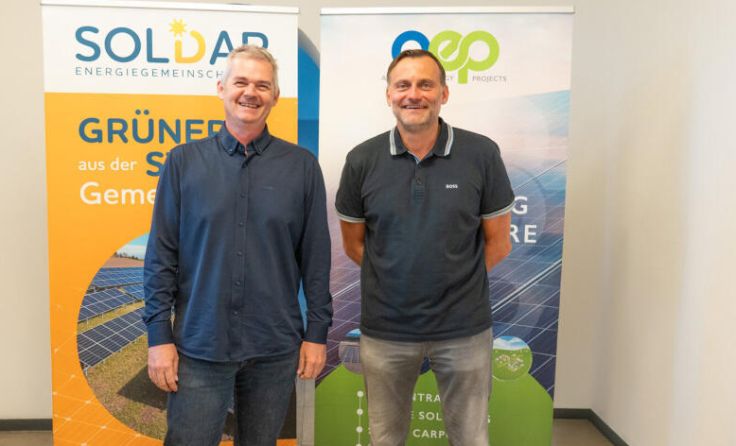 Gerald Wirtl (CEO AEP) und Bürgermeister Martin Bruckbauer (Foto: privat)