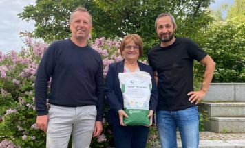 Mehr als zwei Tennisfelder voller Blumen für Gurten