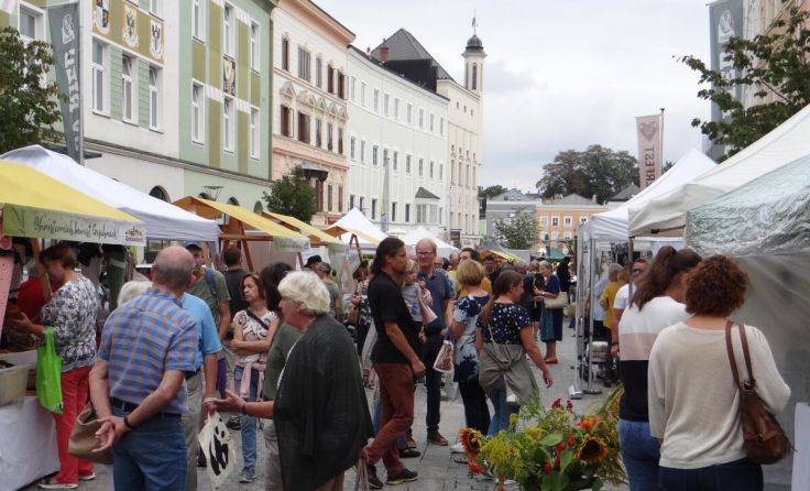 Auch letztes Jahr war der Genussmarkt sehr gut besucht. (Foto: Tips/Pixner)