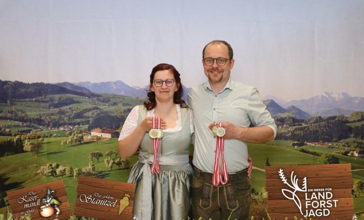 Eva Lang und Jakob Bader freuen sich über die Auszeichungen. (Foto: privat)
