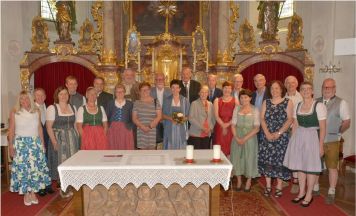 Festgottesdienst mit Geinberger Jubelpaaren
