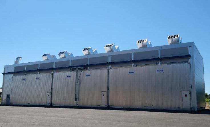 Energieeffiziente Trockenkammern des Typs 1306 PRO von Mühlböck (Foto: Mühlböck)