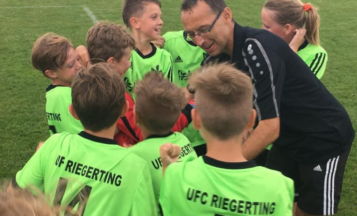 Spielernachwuchs wird beim UFC Riegerting gefördert. (Foto: Puttinger)