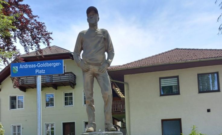 Treffpunkt ist beim Andi Goldberger Platz, (Foto: Tips/Pixner)