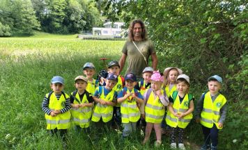 Der Natur auf der Spur im Kindergarten Tumeltsham