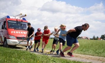 Bezirks-Feuerwehrjugendlager in Eberschwang begeisterte über 500 Nachwuchsretter